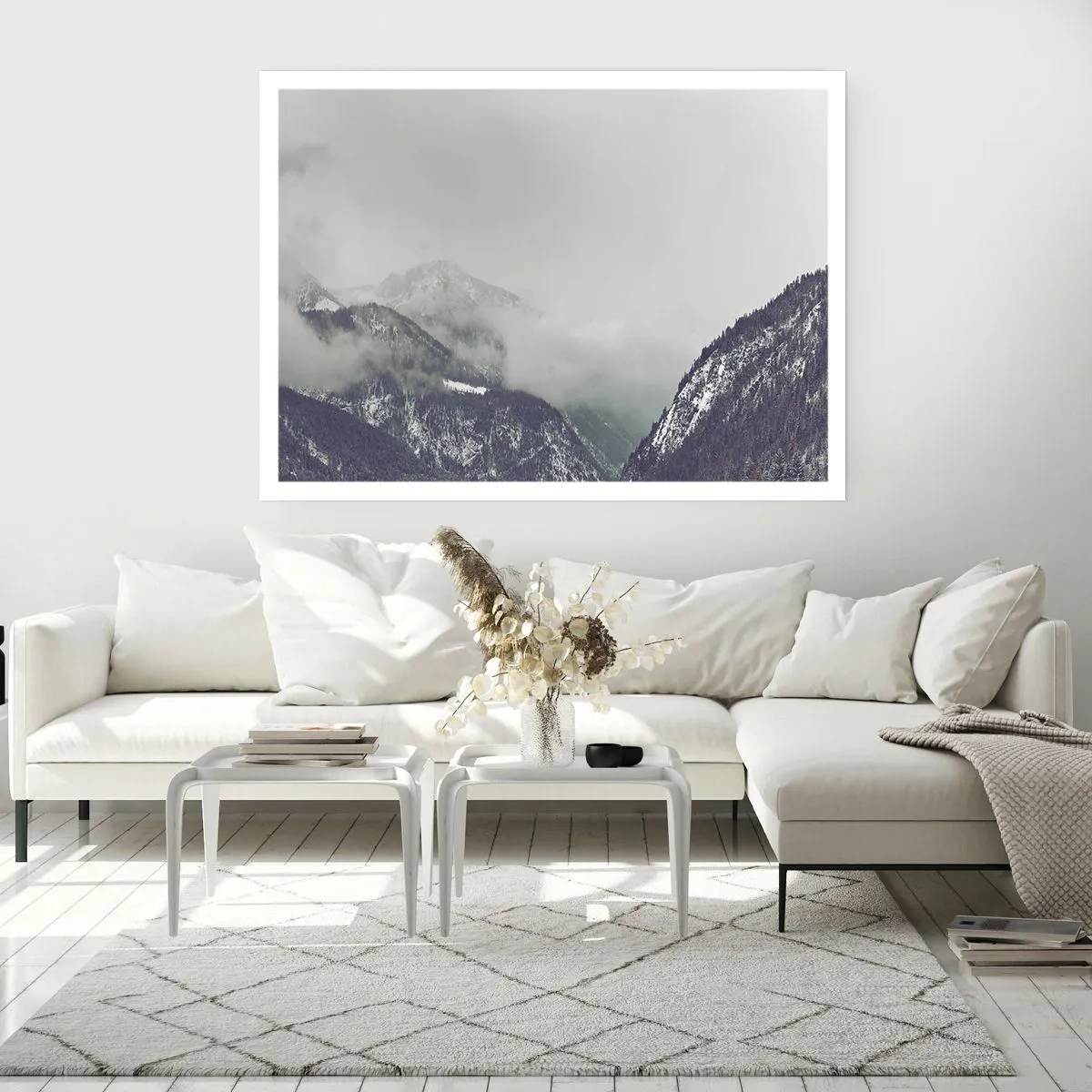 Pôster - Vale nebuloso - 70x50 cm
