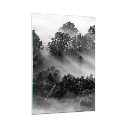 Quadro em vidro - Levantar-se do sono - 50x70 cm