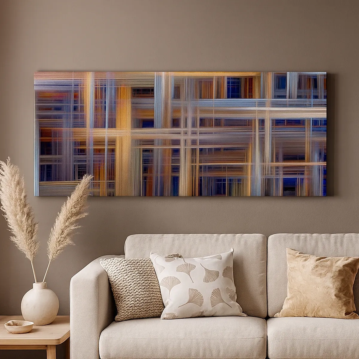 Quadro em tela - Tecido de luz - 30x30 cm