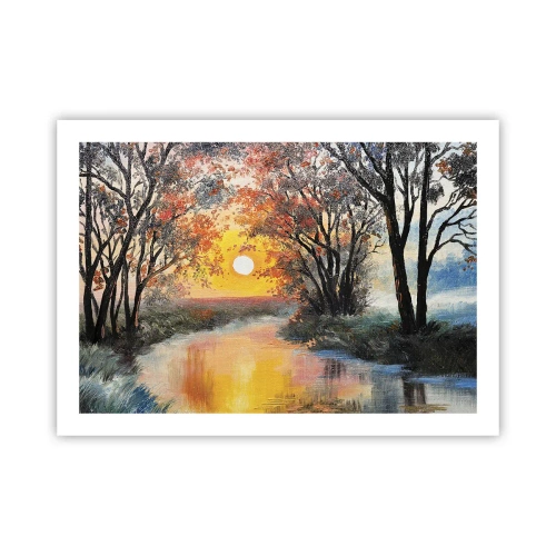 Pôster - Vibrações de outono - 70x50 cm