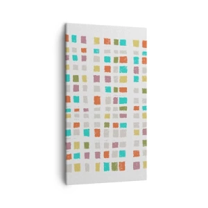 Quadro em tela - Jogo desconhecido - 45x80 cm