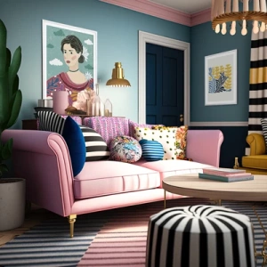 Wonderland - Inspiração para a sala
