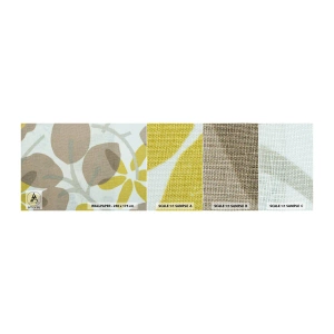 Amostra de papel de parede autocolante Deluxe Sticker - Composição a pleno sol - Boho, Flores, Minimalismo - 100x30 cm