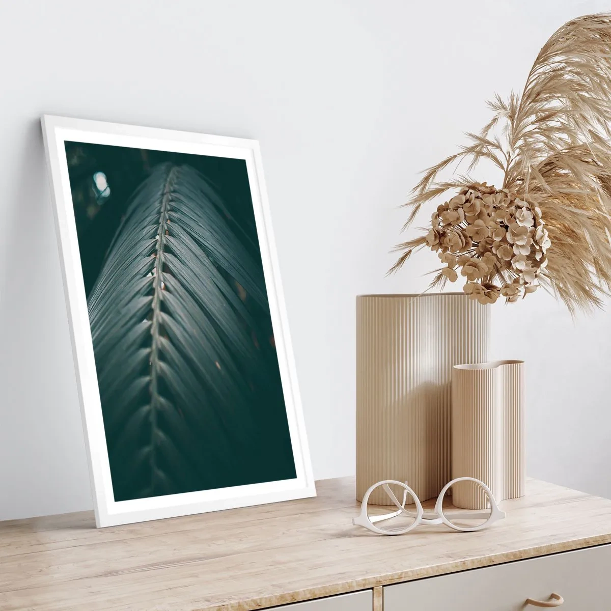 Pôster em moldura branca - A precisão da natureza - 70x100 cm