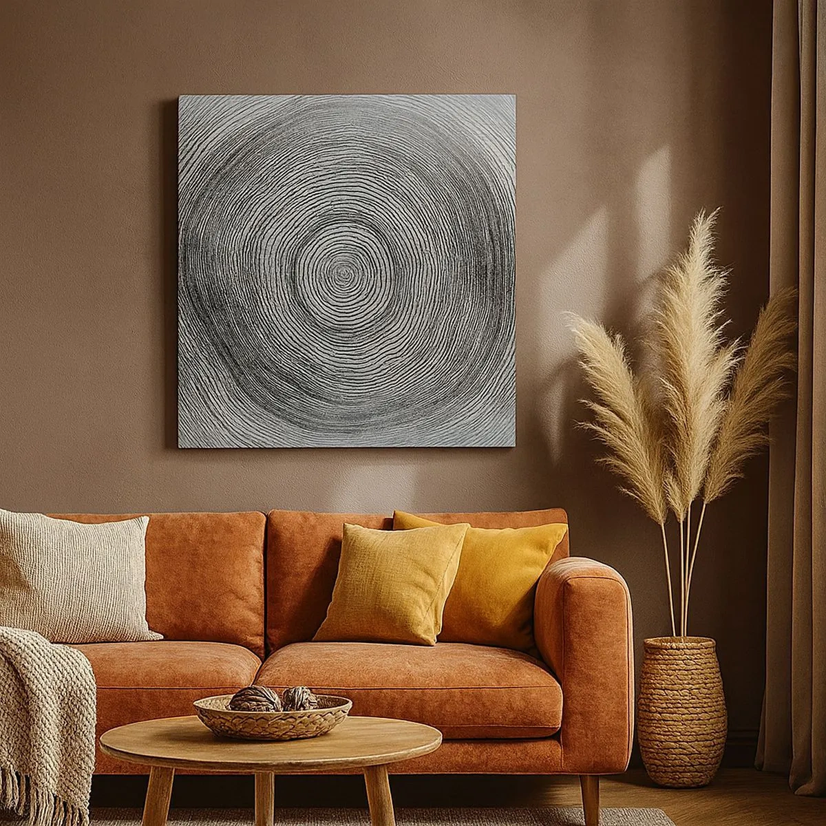 Quadro em tela - Sinal dos tempos - 30x30 cm