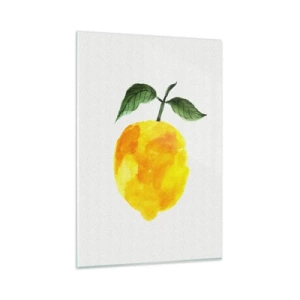 Quadro em vidro - Como saborear o sol - 80x120 cm