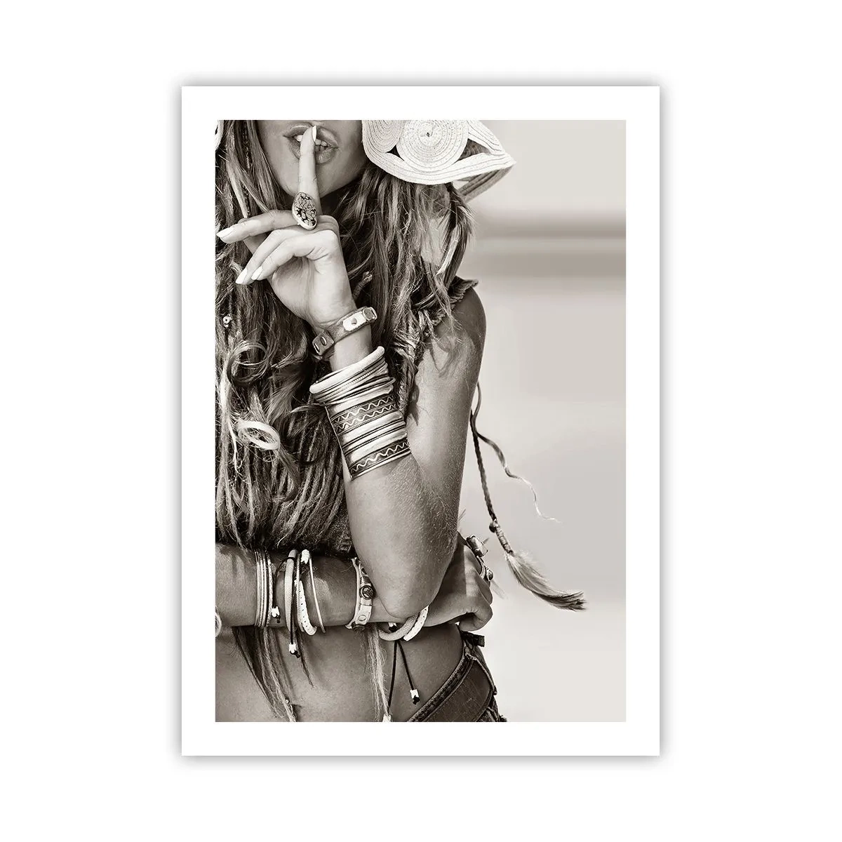 Pôster - Como uma menina - 50x70 cm