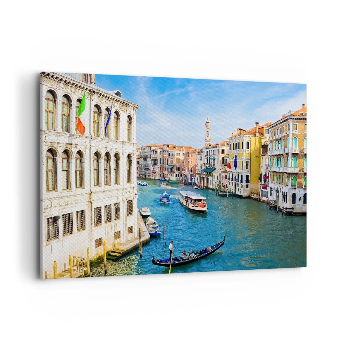 Quadro em tela - Tráfego único no mundo - 120x80 cm