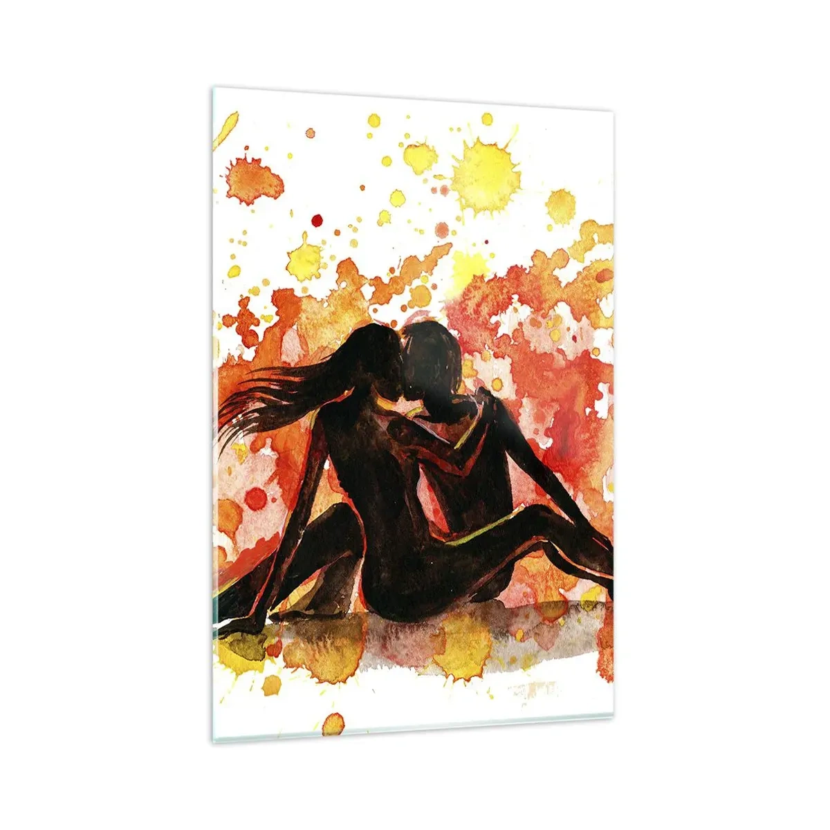 Quadro em vidro - E fez-se a luz - 80x120 cm