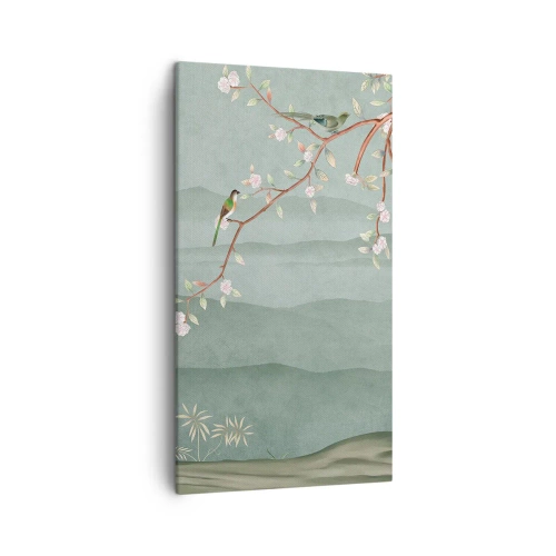 Quadro em tela - Primavera, oh, és tu - 45x80 cm