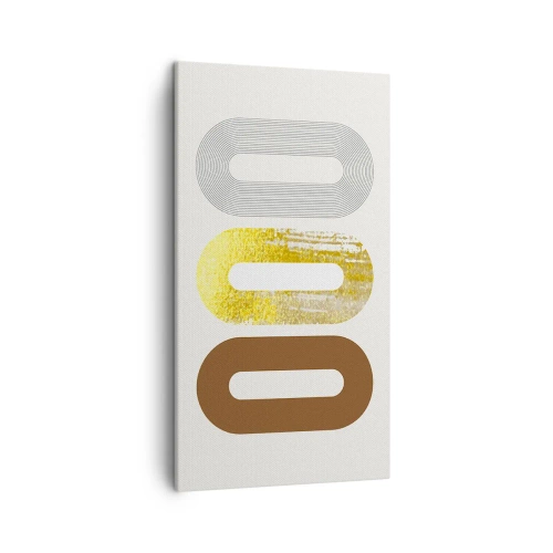 Quadro em tela - Uuu! - 45x80 cm