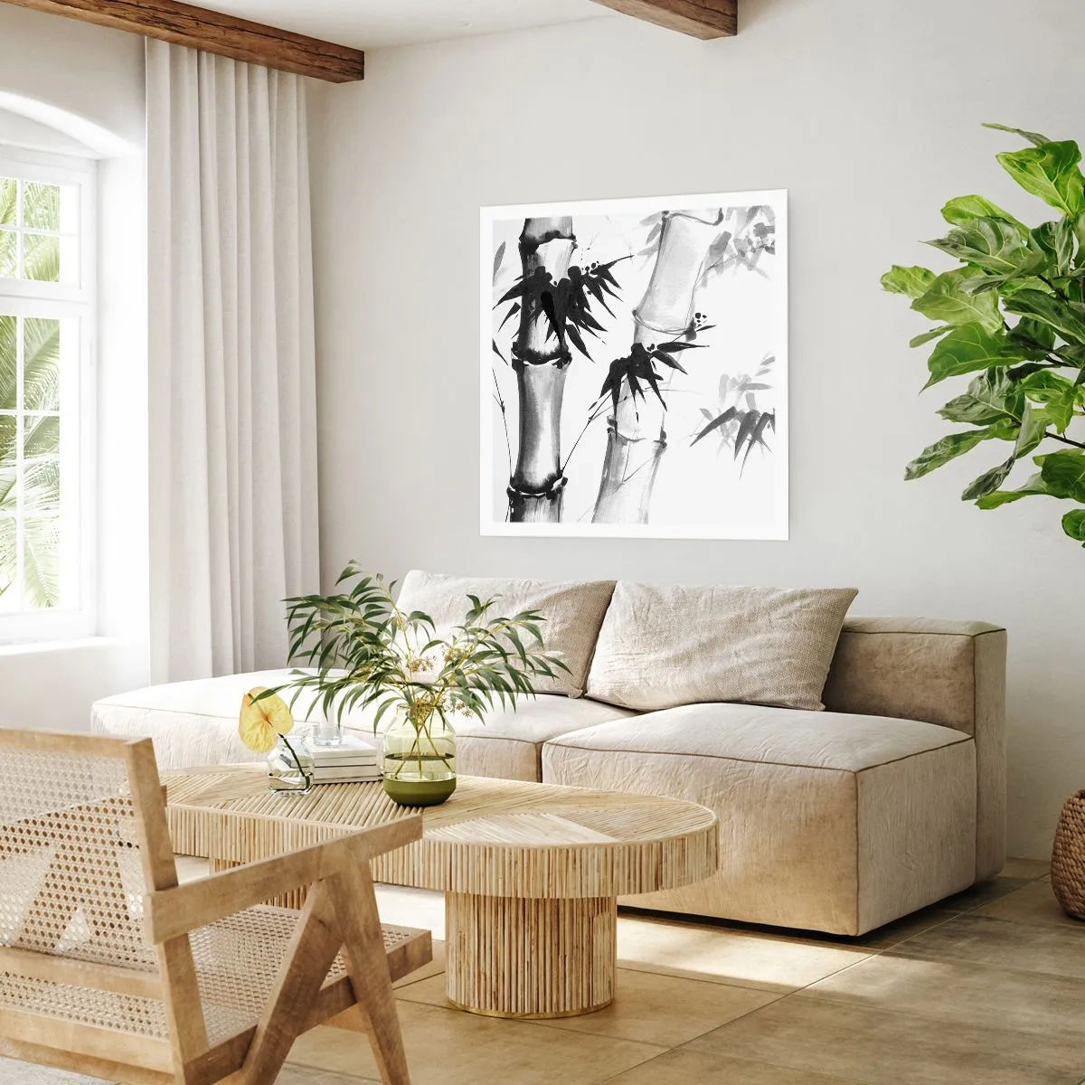 Pôster - Foco no Oriente - 40x40 cm