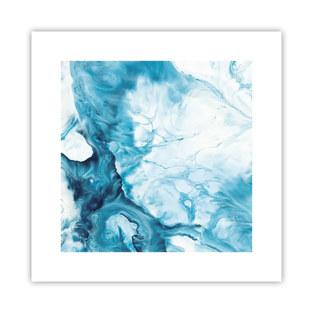 Pôster - Concerto Azul - 30x30 cm