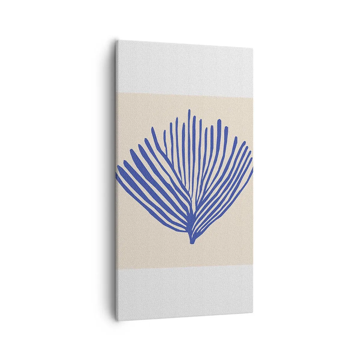 Quadro em tela - Ventilador azul - 55x100 cm