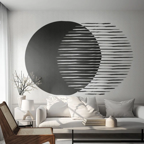 Papel de Parede Standard Eco - Seu alter ego - Sol, Rodas, Boho - 150x105 cm