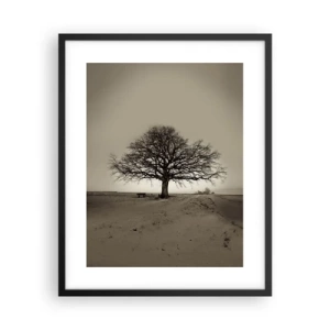 Pôster com moldura preta - Daqui para a eternidade - 40x50 cm