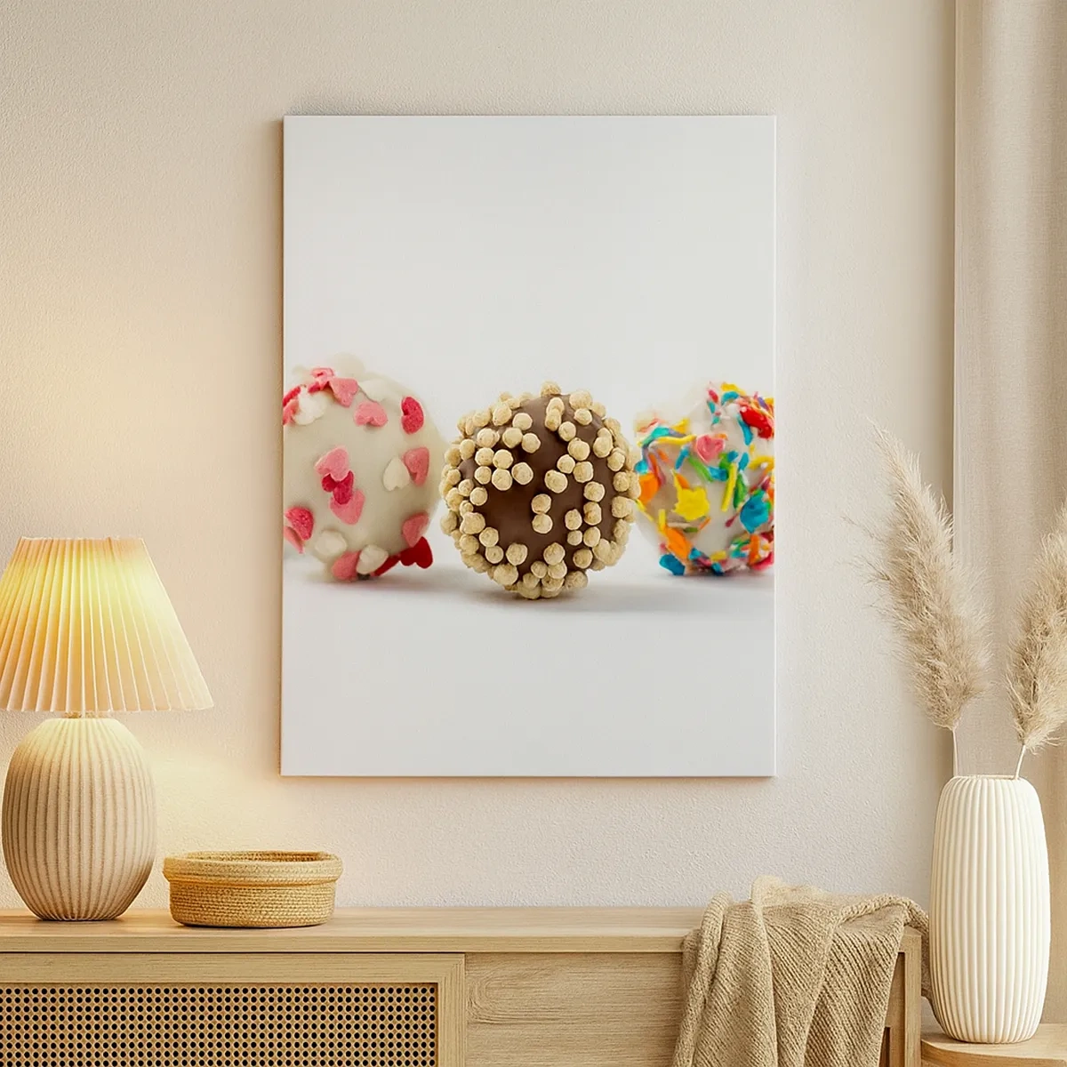 Quadro em tela - A vida pode ser doce - 50x70 cm