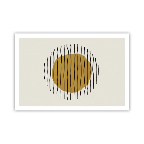 Pôster - Abstração a tremer com o calor - 91x61 cm