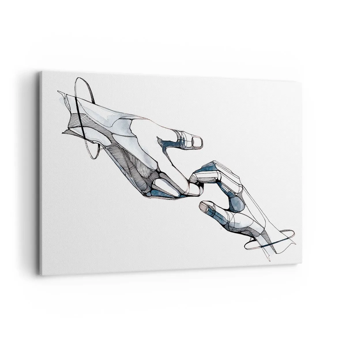 Quadro em tela - Um bom gesto - 120x80 cm