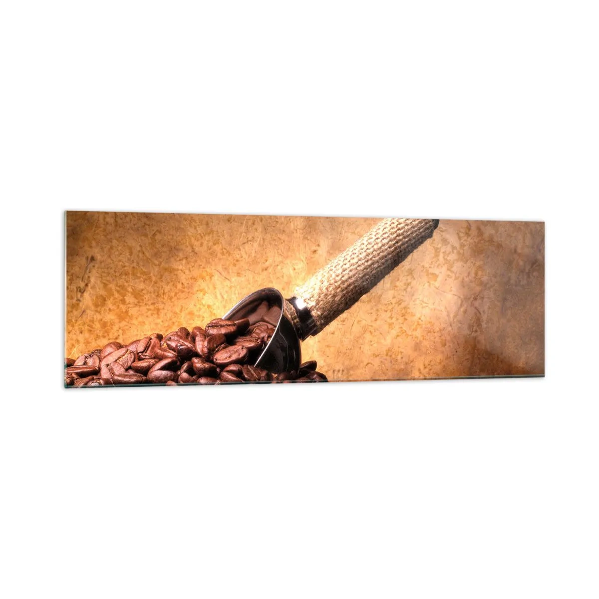 Quadro em vidro - Na fonte do sabor - 160x50 cm