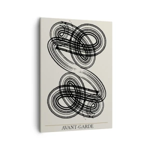 Quadro em tela - Saiu espontaneamente - 50x70 cm