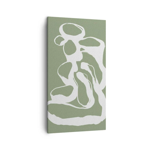 Quadro em tela - A chamada do espaço - 45x80 cm