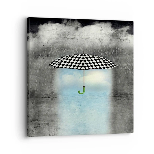 Quadro em tela - No entanto, é possível - 30x30 cm