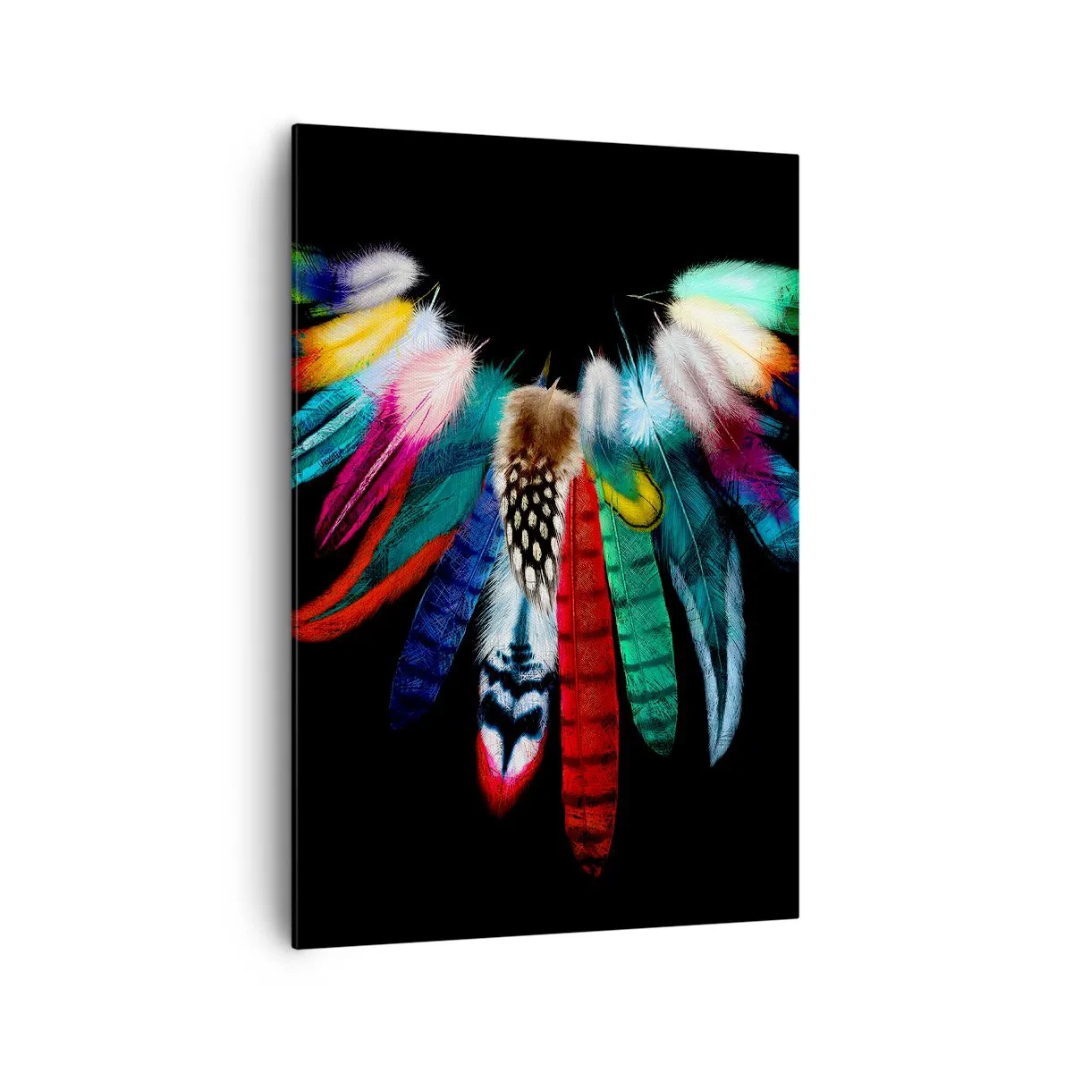 Quadro em tela - Colar indiano - 70x100 cm