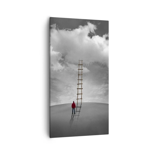 Quadro em tela - Tudo é possível - 55x100 cm