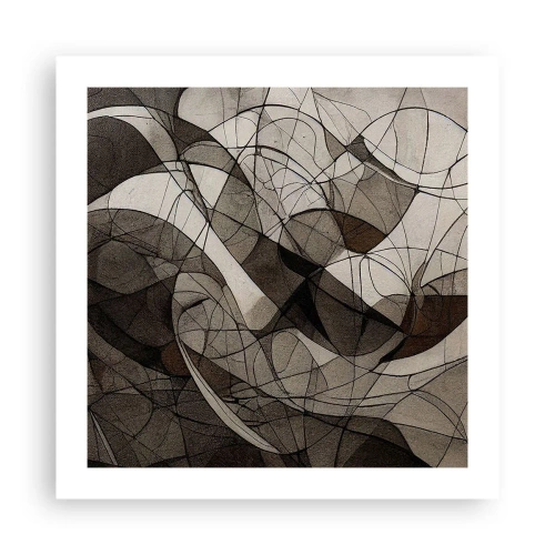 Pôster - Circulação das cores da terra - 50x50 cm