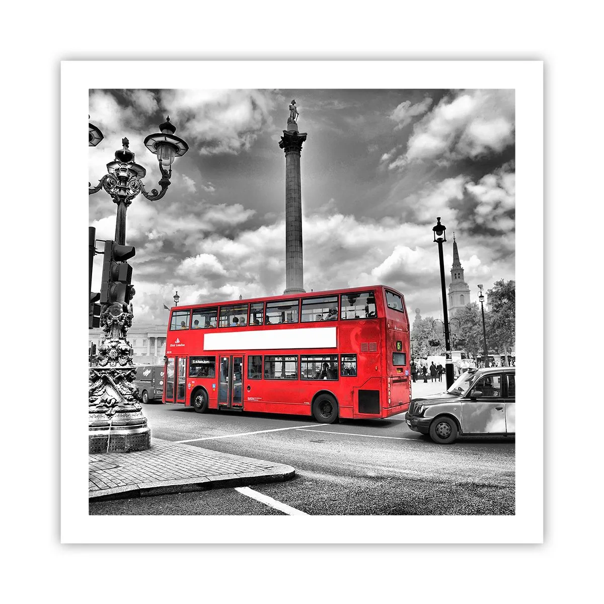 Pôster - A verdadeira corrente sanguínea da cidade - 60x60 cm