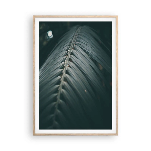 Pôster com moldura de carvalho claro - A precisão da natureza - 70x100 cm