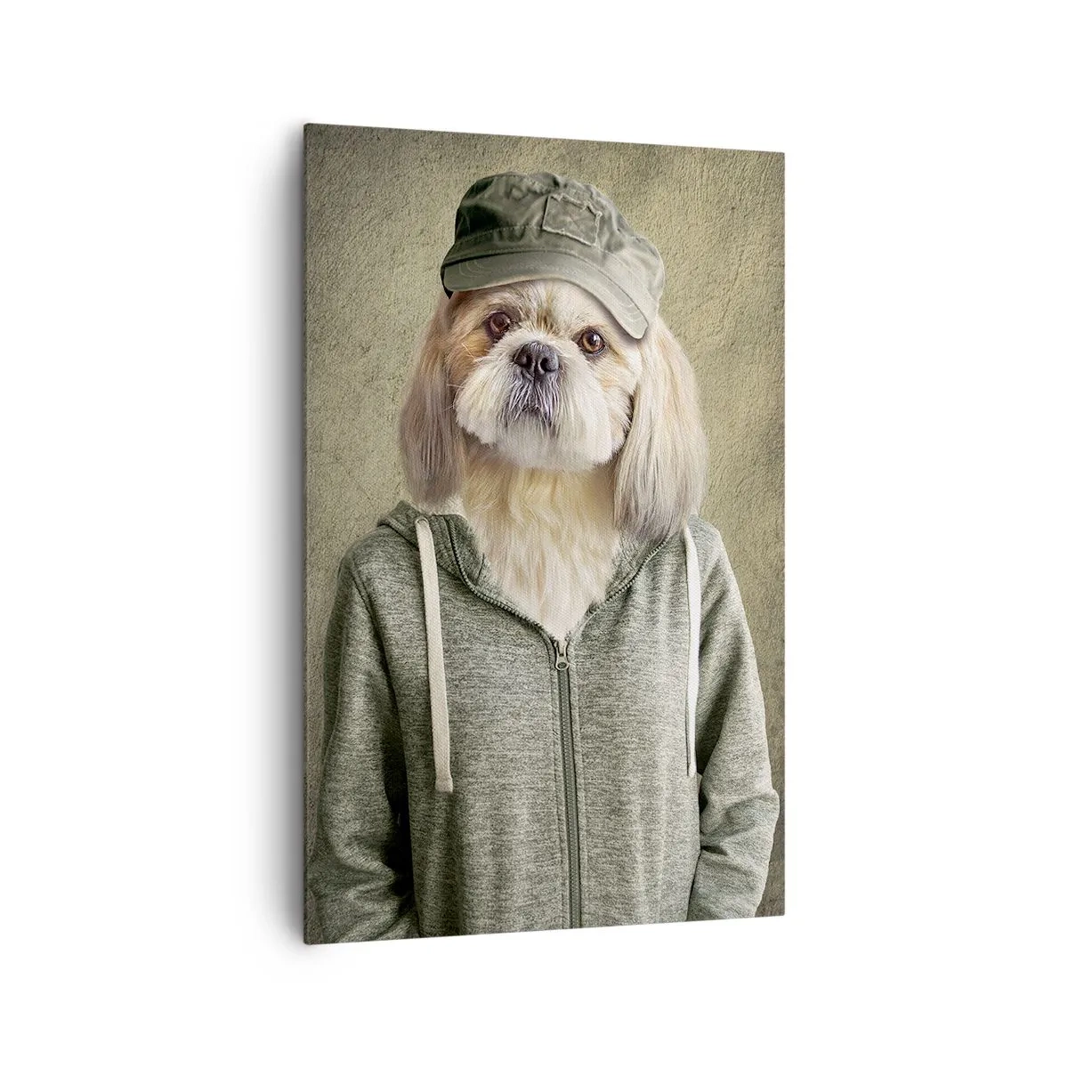 Quadro em tela - Prefiro relaxar - 80x120 cm