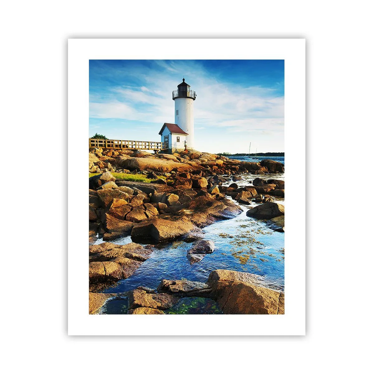 Pôster - Voltem bem, estou à espera - 40x50 cm