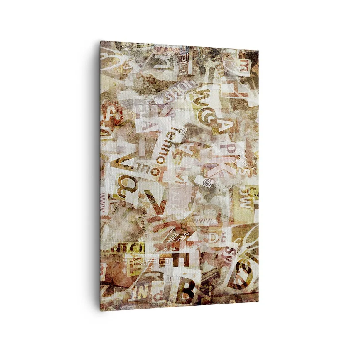 Quadro em tela - Unificando a conversa fiada - 80x120 cm