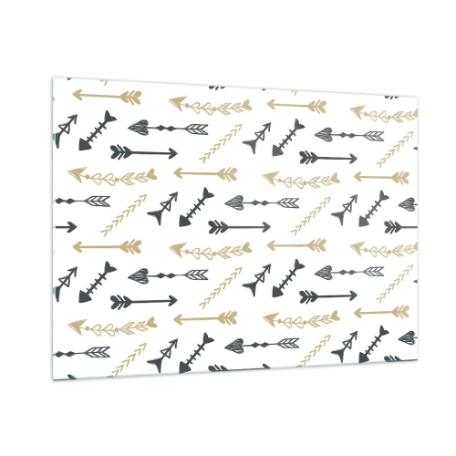 Quadro em vidro - O sonho do arqueiro - 100x70 cm