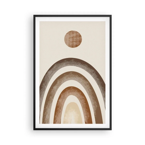 Pôster com moldura preta - Numa galáxia muito distante - 61x91 cm