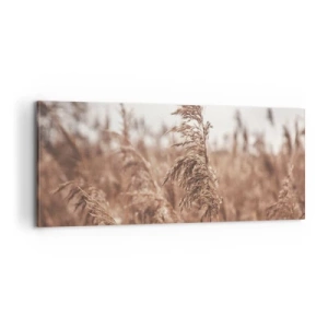 Quadro em tela - O outono já chegou ao campo - 100x40 cm
