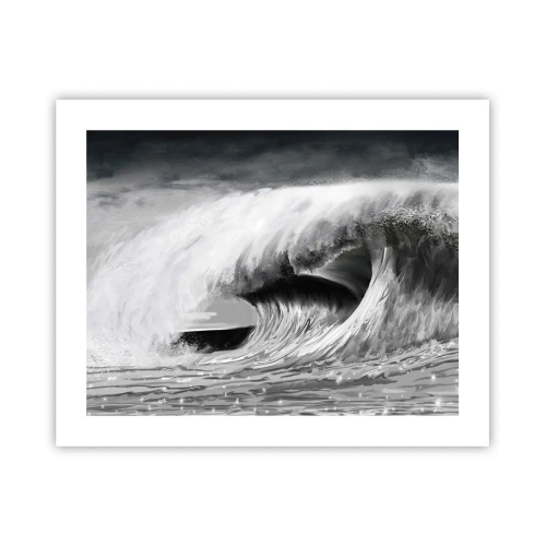 Pôster - A ira do oceano - 50x40 cm
