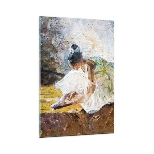 Quadro em vidro - Do quadro de Degas - 80x120 cm