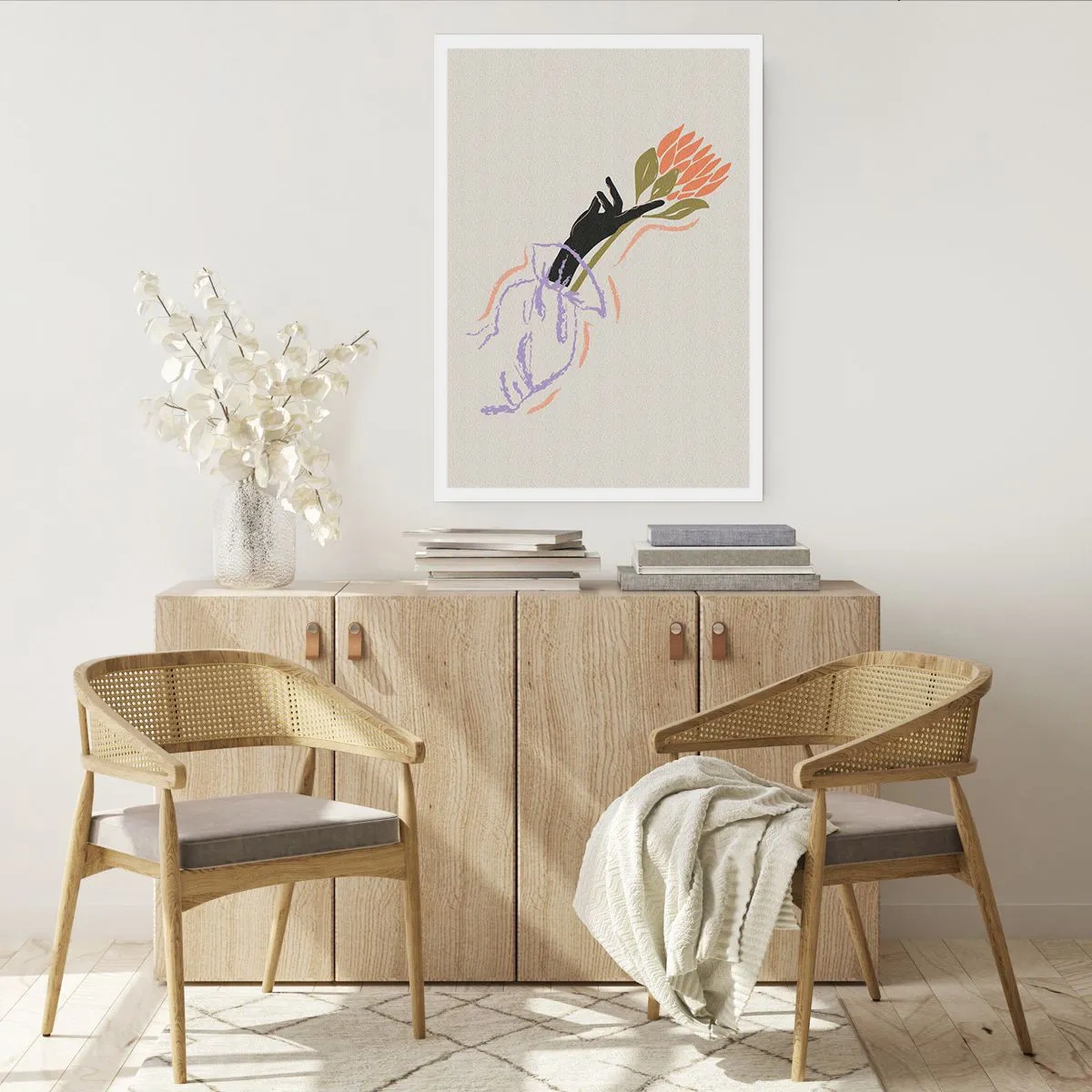 Pôster - Toque fraterno - 50x70 cm