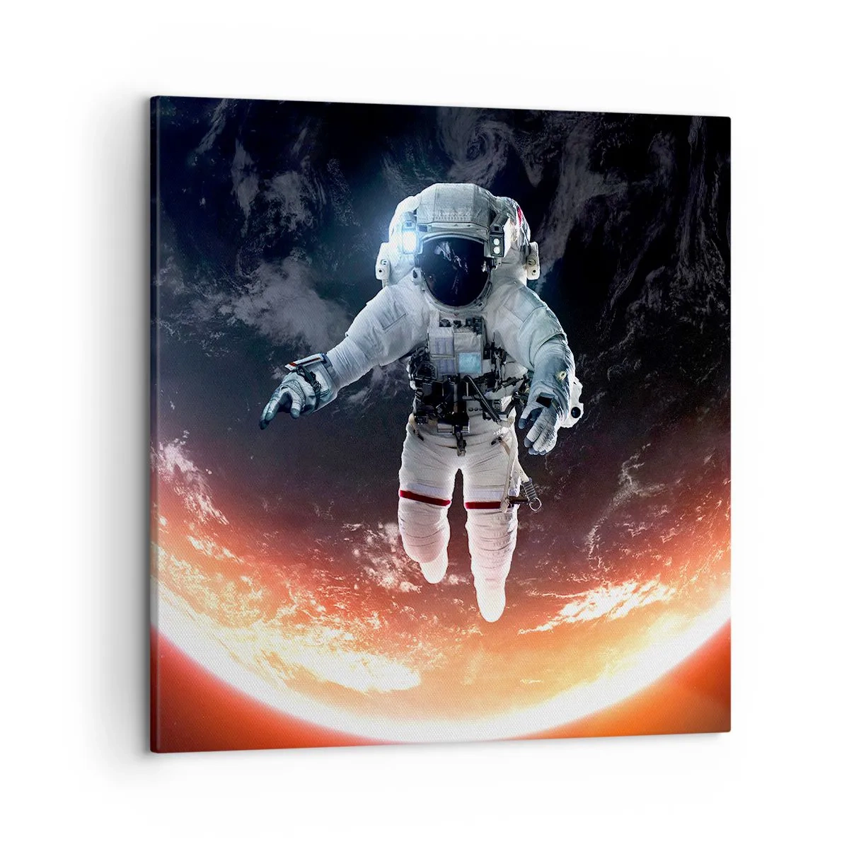 Quadro em tela - Posso ficar um pouco mais? - 50x50 cm