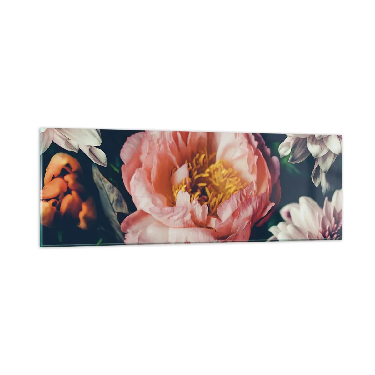 Quadro em vidro - Com o esplendor barroco - 90x30 cm