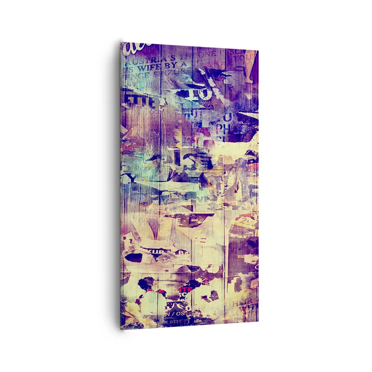 Quadro em tela - E isso é tudo o que resta - 65x120 cm