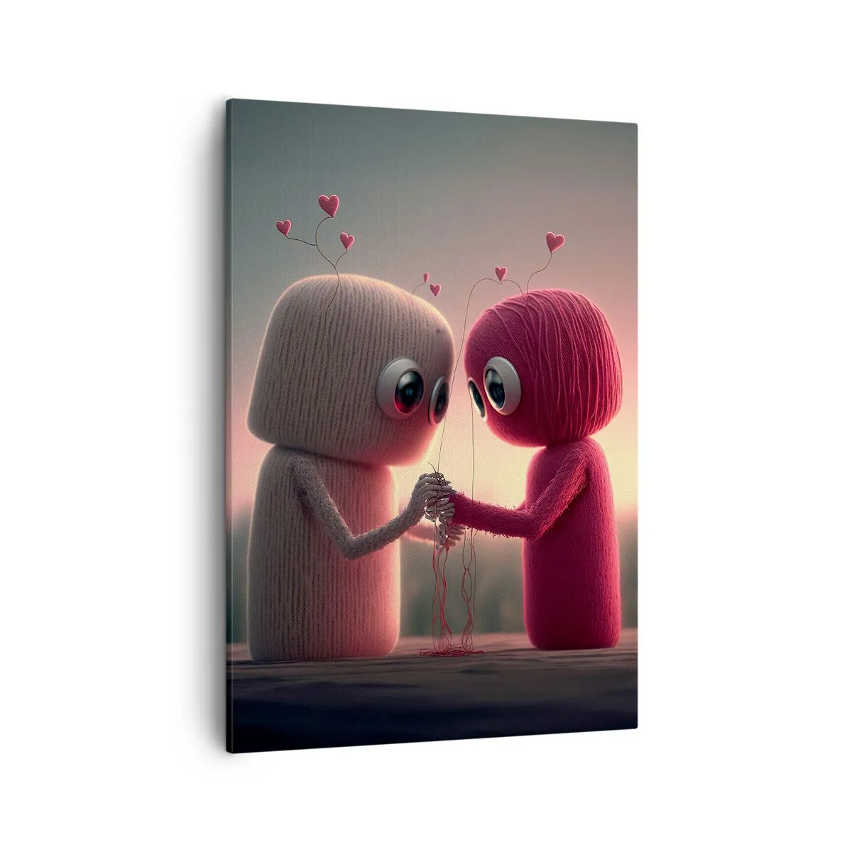 Quadro em tela - Todos podem amar - 50x70 cm