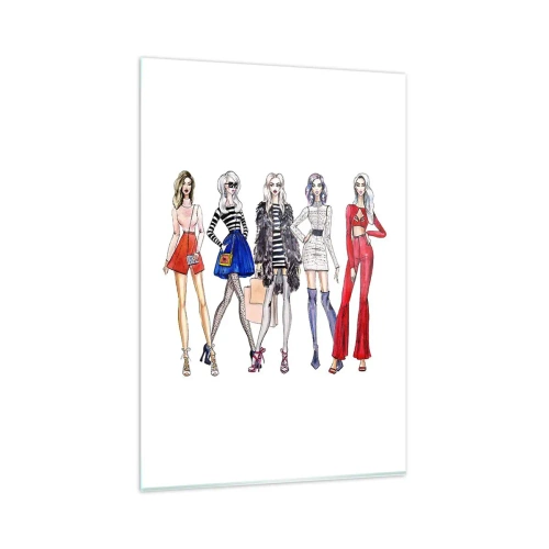 Quadro em vidro - Every week Fashion Week - 80x120 cm