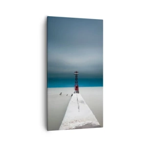 Quadro em tela - Ao encontro do infinito - 55x100 cm