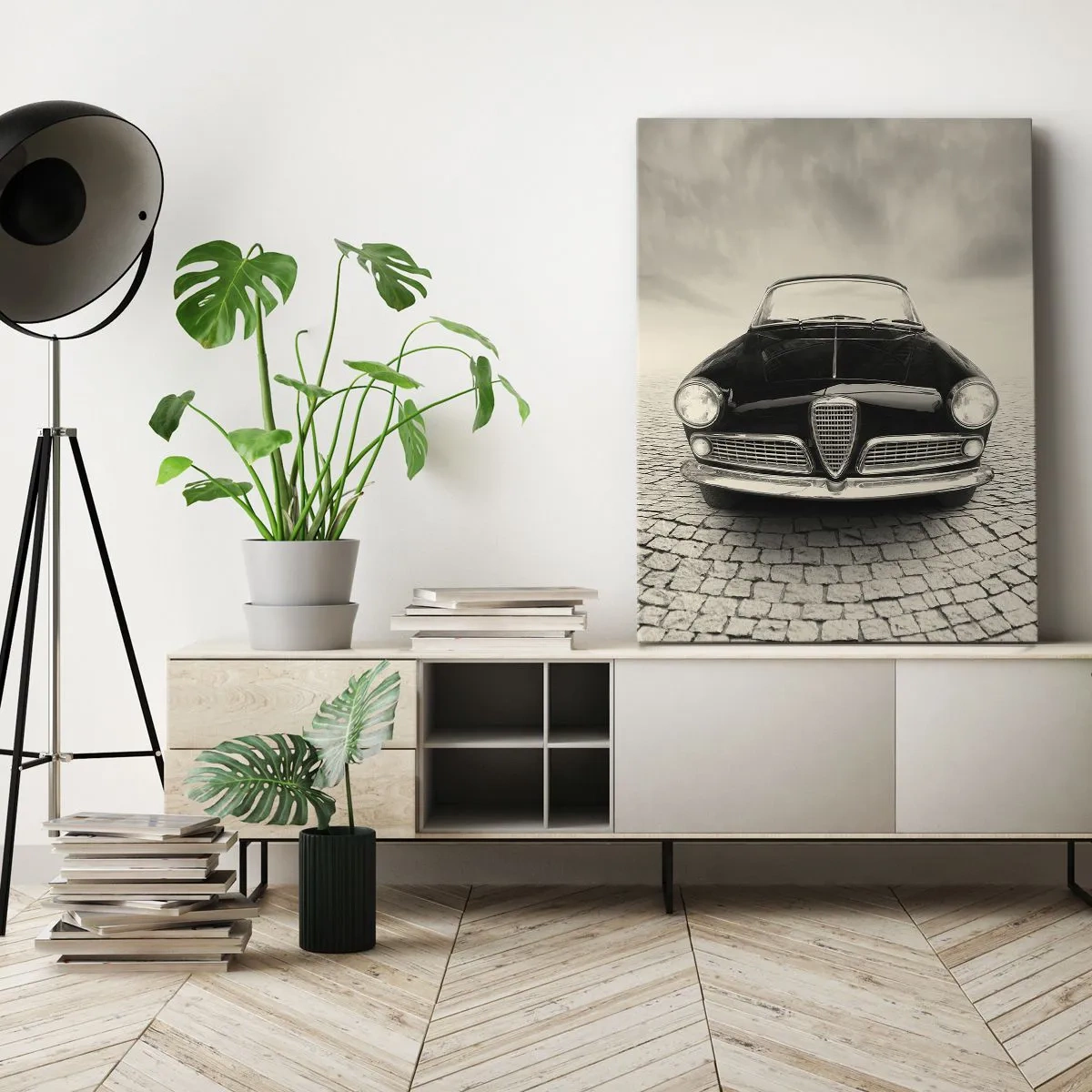 Quadro em tela - E como não me amar? - 45x80 cm