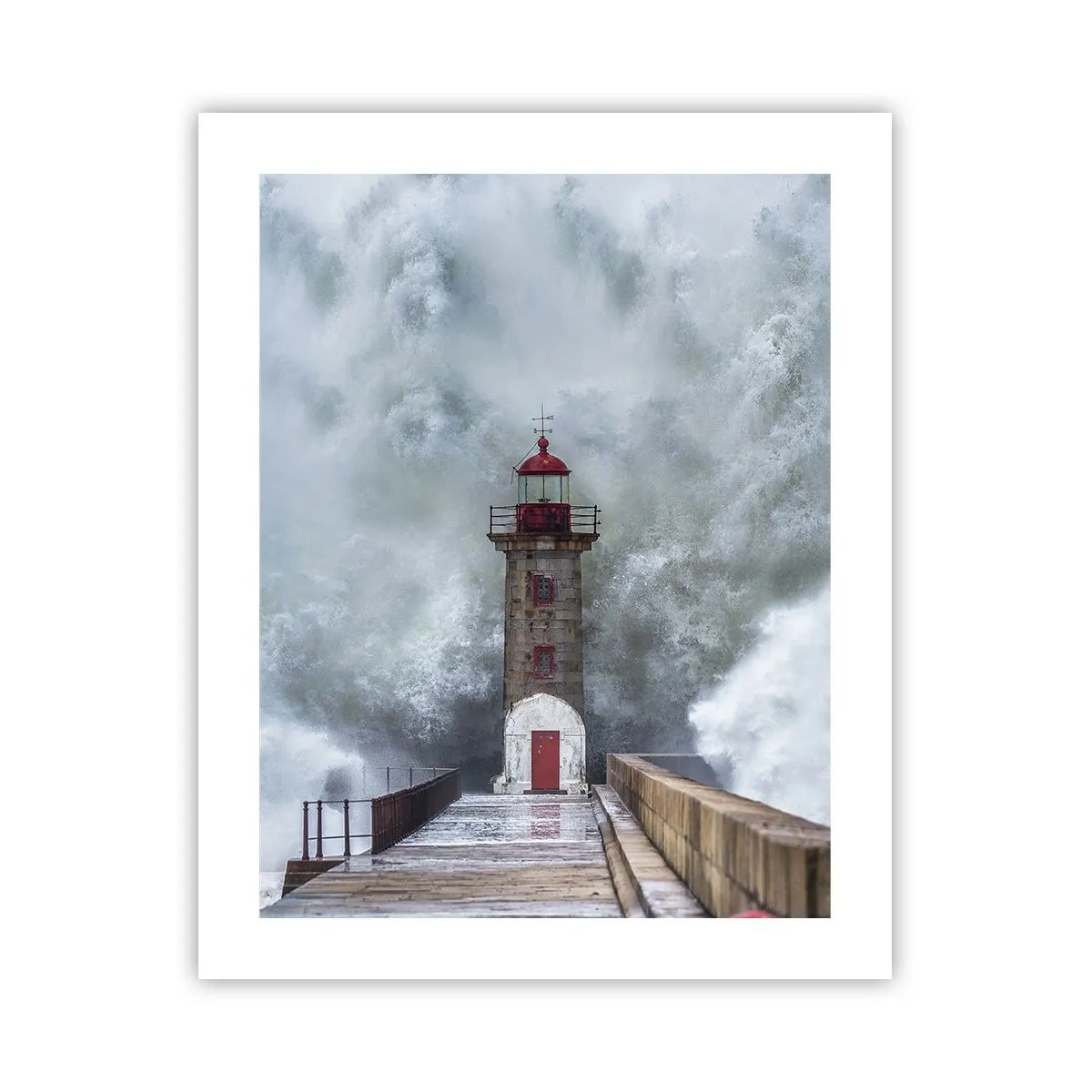 Pôster - O rugido das águas, o som do vento - 40x50 cm