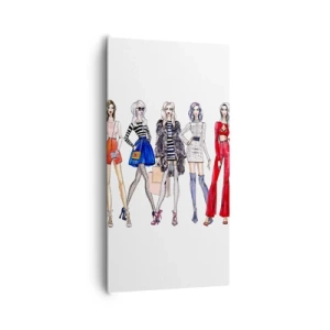Quadro em tela - Every week Fashion Week - 65x120 cm